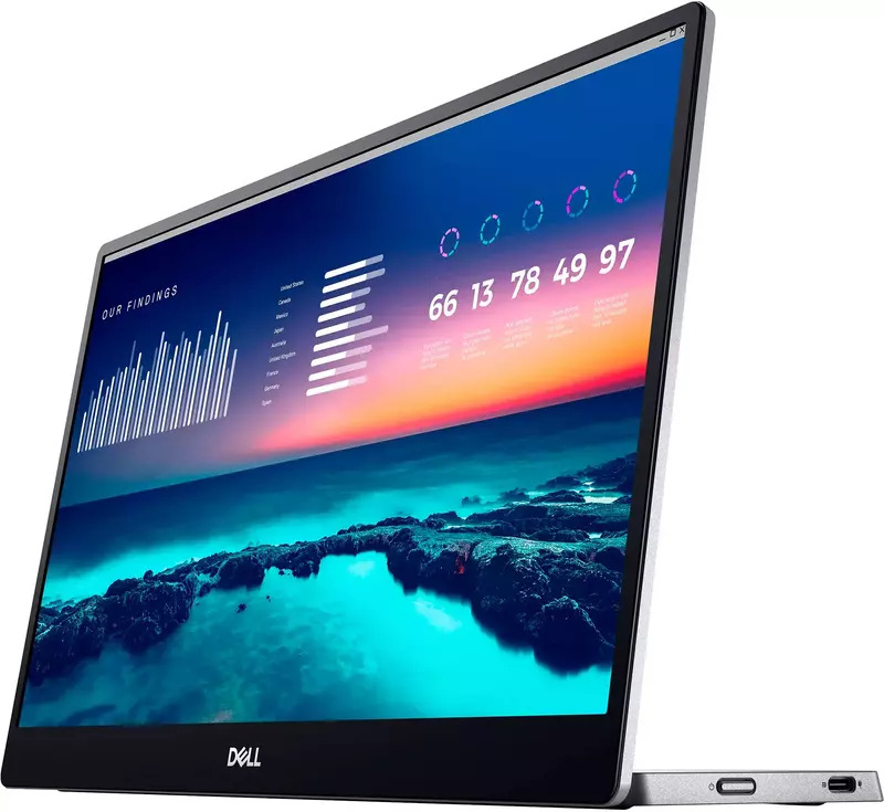 Монитор портативный 14" Dell P1424H (210-BHQQ) фото