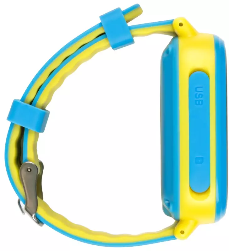 Дитячий смарт-годинник AmiGo GO001 GLORY Camera+LED (Blue-Yellow) фото