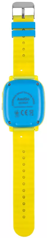 Детские смарт-часы AmiGo GO001 GLORY Camera+LED (Blue-Yellow) фото