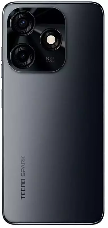 TECNO Spark 10c 4/128GB (KI5k) NFC (Meta Black) фото