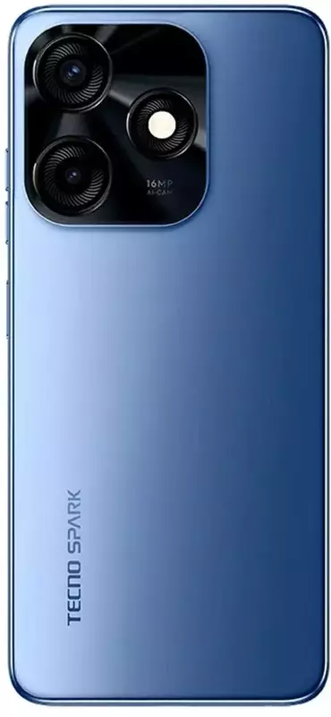 TECNO Spark 10c 4/128GB (KI5k) NFC (Meta Blue) фото