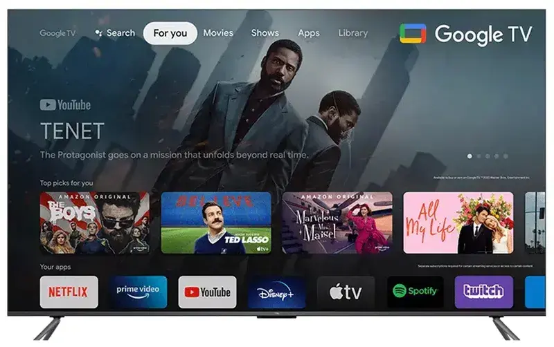 Телевізор TCL 55" QLED 4K UHD (55C645) - фото - №1