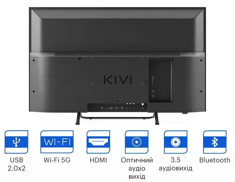 Телевізор Kivi 32" FHD Smart TV (32F750NB) фото
