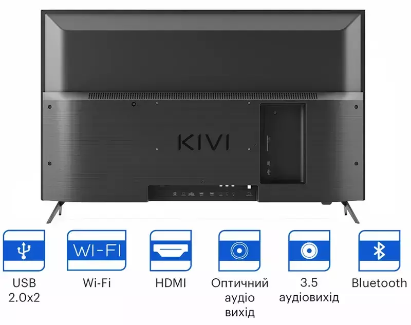 Телевизор Kivi 32" HD Smart TV (32H750NB) фото