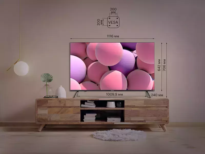 Телевізор Kivi 50" 4K UHD Smart TV (50U750NB) фото