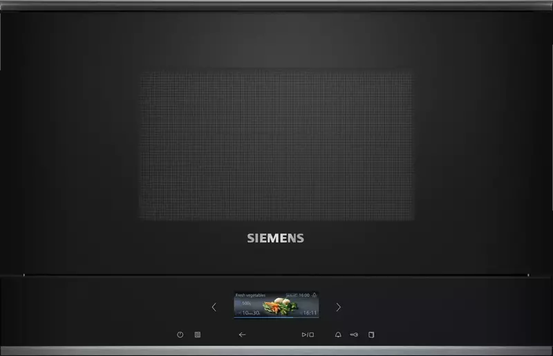 Мікрохвильова піч вбудована Siemens BE732L1B1 фото