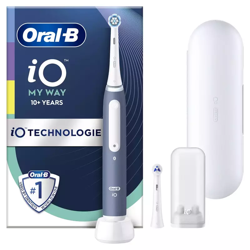 Електрична зубна щітка ORAL-B iO My Way Series 4 iOG4K.2N6.1DK Ocean Blue+дч (8006540818787) фото