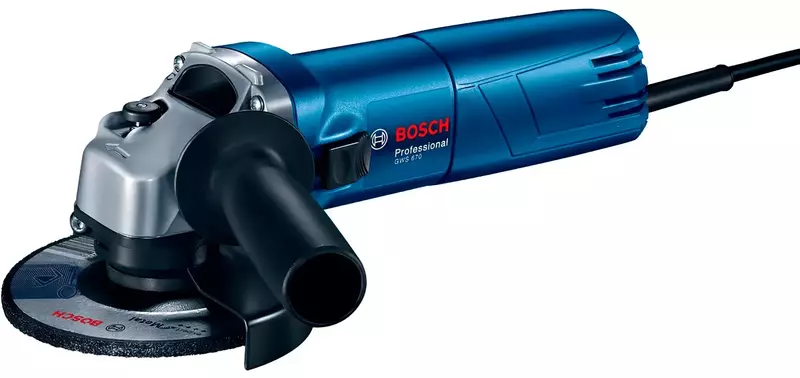 Шліфмашина кутова Bosch GWS 670, 125 мм 670 Вт фото