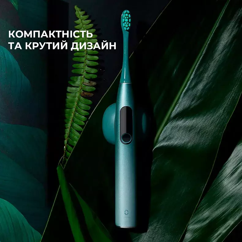 Умная зубная электрощетка Oclean X PRO (Mist Green) - фото - №10