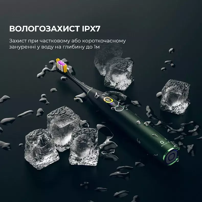 Умная зубная электрощетка Oclean X PRO (Mist Green) - фото - №2