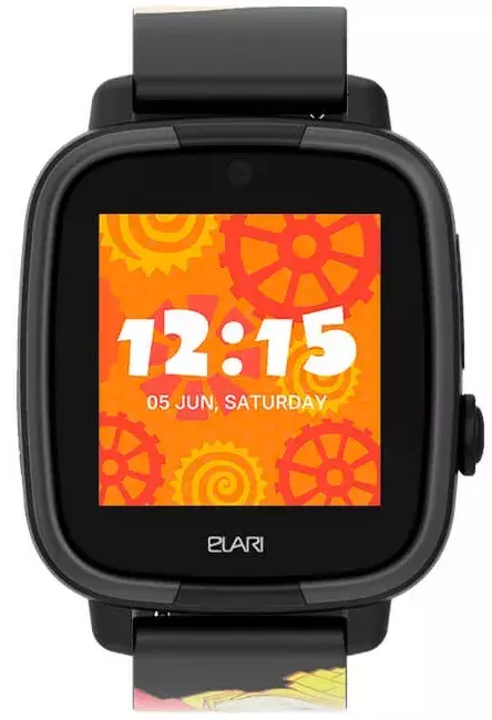 Дитячий годинник-телефон з GPS трекером Elari FixiTime FUN (Black) ELFITF-BLK фото