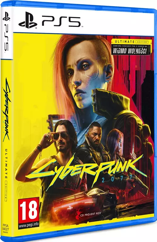 Диск Cyberpunk 2077: Ultimate Edition (Blu-ray) для PS5 фото