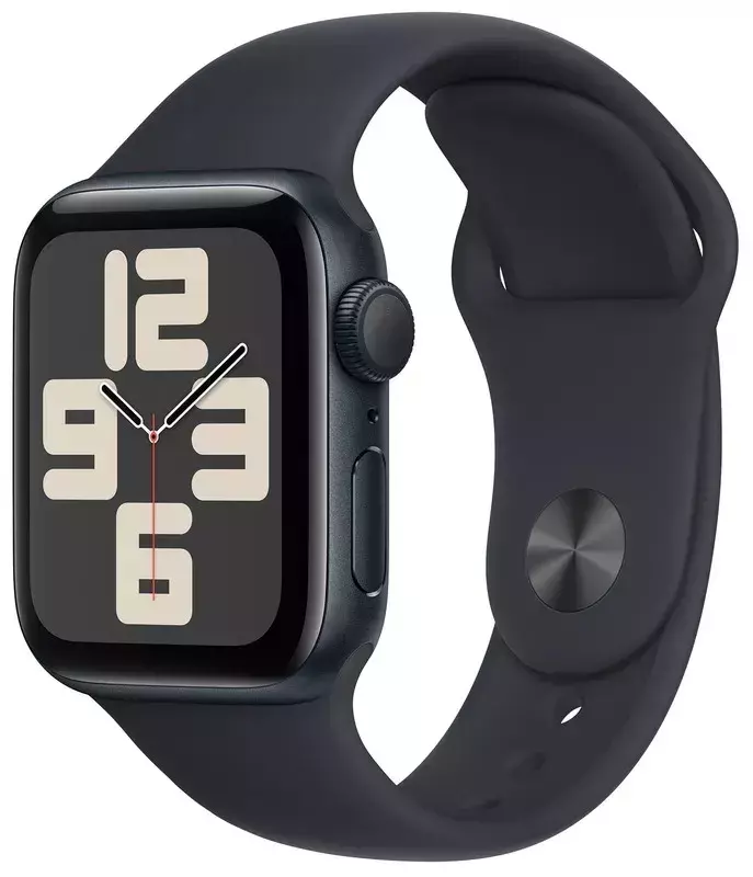 Apple Watch SE GPS 40mm Midnight Aluminium Case with Midnight Sport Band - M/L фото
