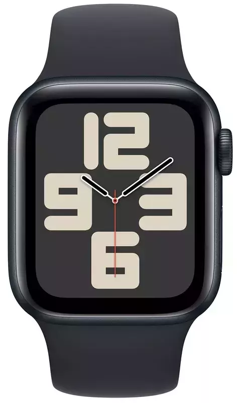 Apple Watch SE GPS 40mm Midnight Aluminium Case with Midnight Sport Band - M/L фото