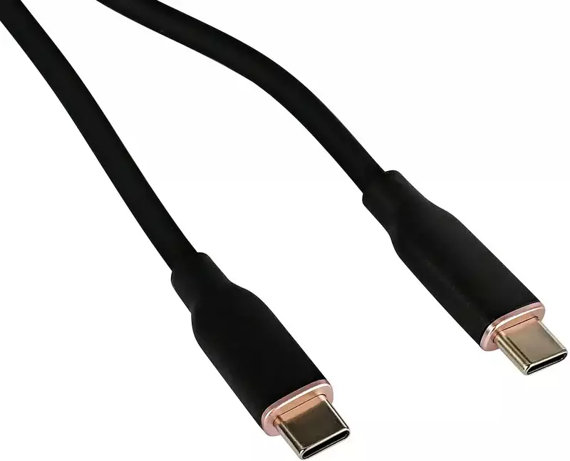 Кабель USB-C to USB-C Q.Energy 1.2m v2.0 100W чорний фото
