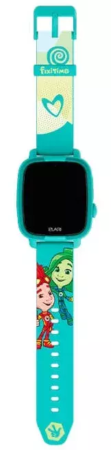 Детские часы-телефон с GPS трекером Elari FixiTime FUN (Green) ELFITF-GR фото