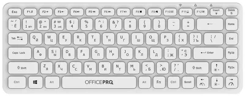 Клавіатура OfficePro SK790W фото