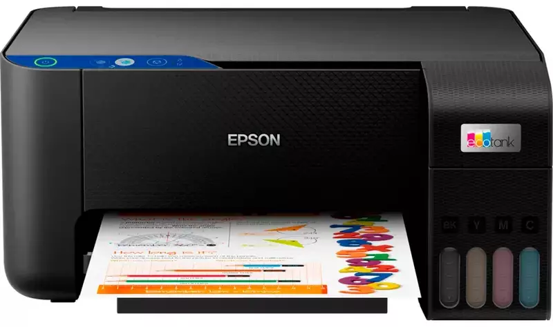 БФП ink color A4 Epson EcoTank L3201 33_15 ppm USB 4 inks (C11CJ69402) фото