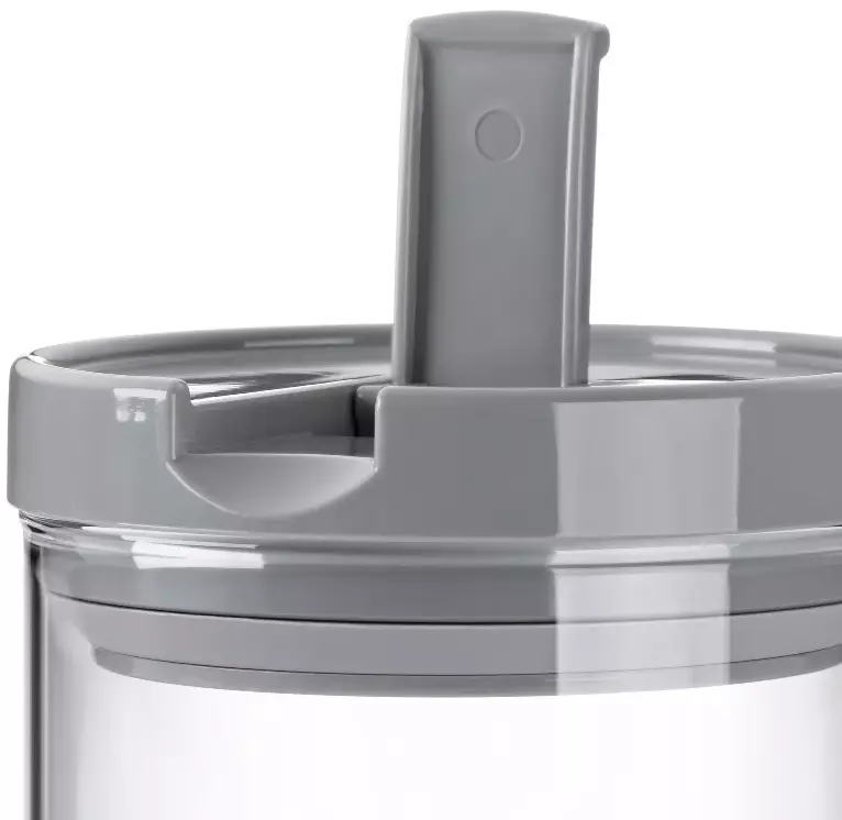 Ємність для зберігання сипучих KELA Arik сіра, 0,6 л, 10,5х11 см (12107) - фото - №3