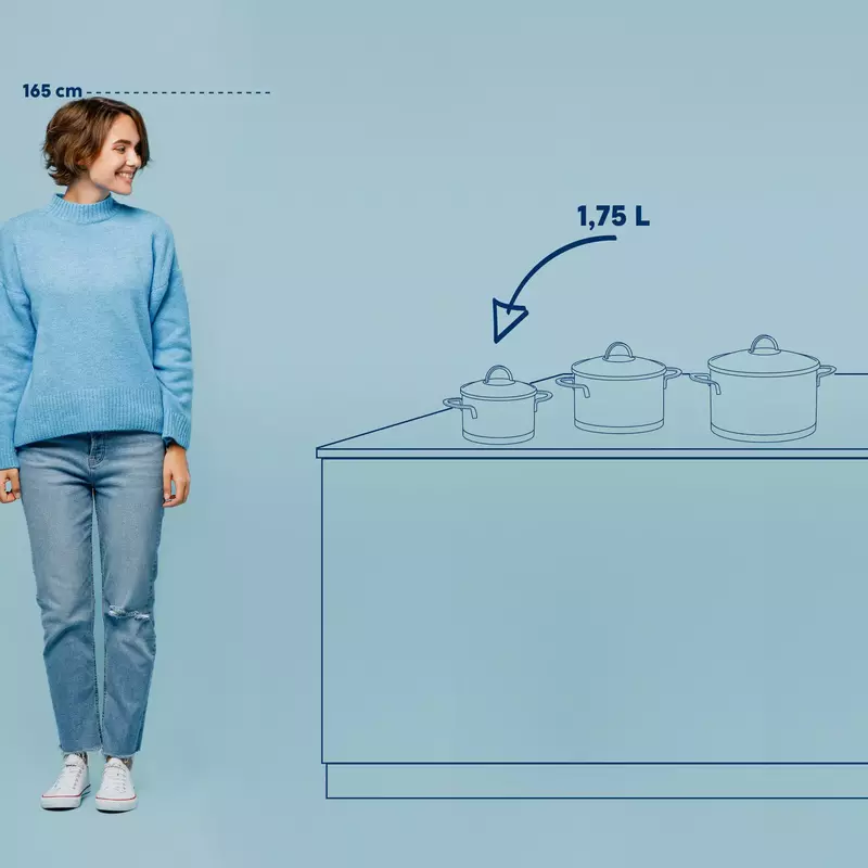 Каструля з кришкою KELA Cailin, 16 см, 1,7 л (10958) - фото - №8