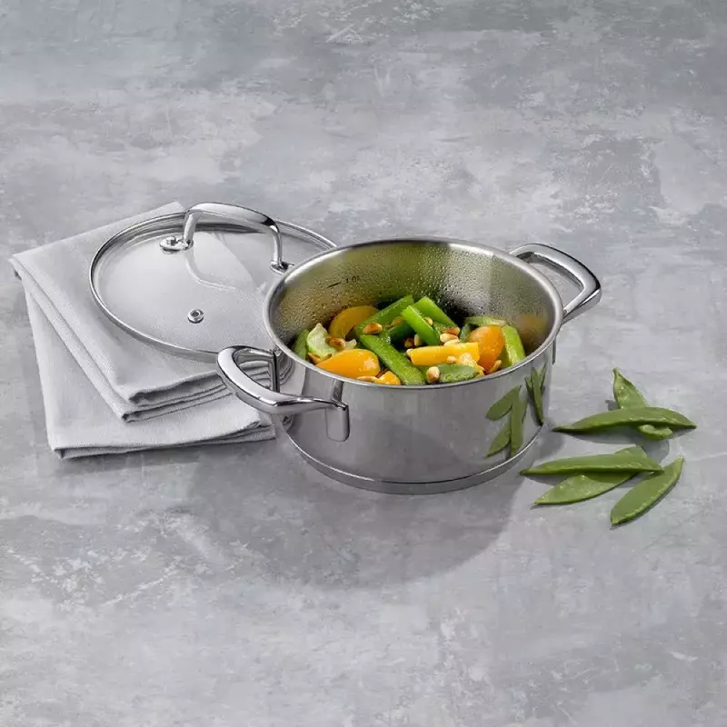 Каструля з кришкою KELA Flavoria, 16 см, 1,2 л (10171) - фото - №5