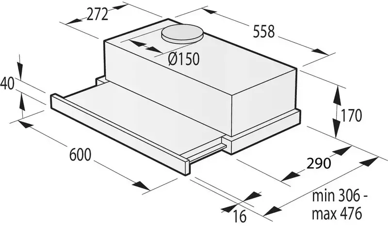 Витяжка Gorenje TH62E4BG - фото - №6