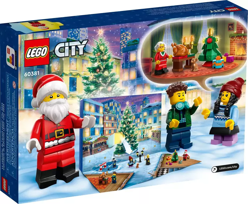 Новорічний календар LEGO City 2023 (60381) фото