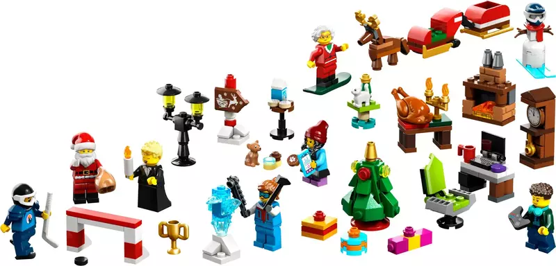 Новорічний календар LEGO City 2023 (60381) фото