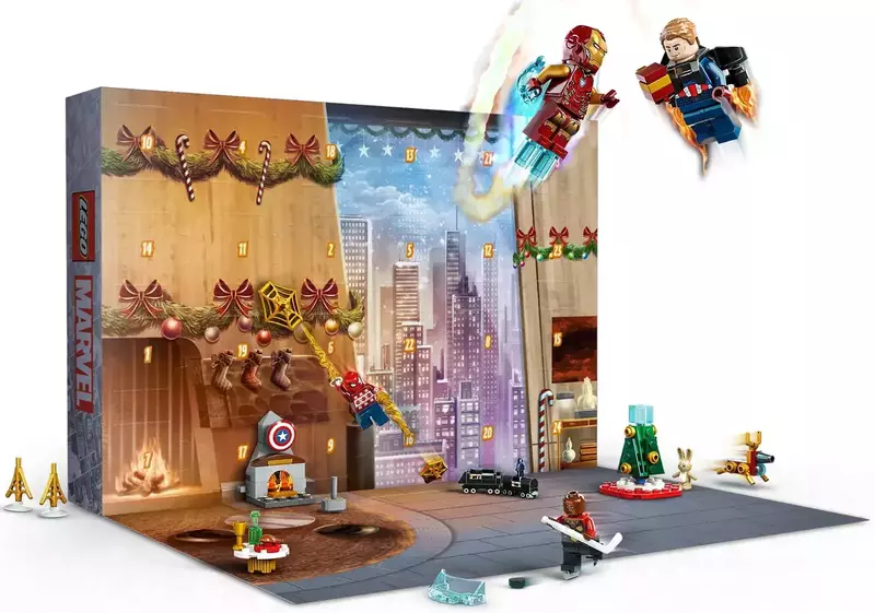 Новорічний календар LEGO Marvel Месники (76267) фото