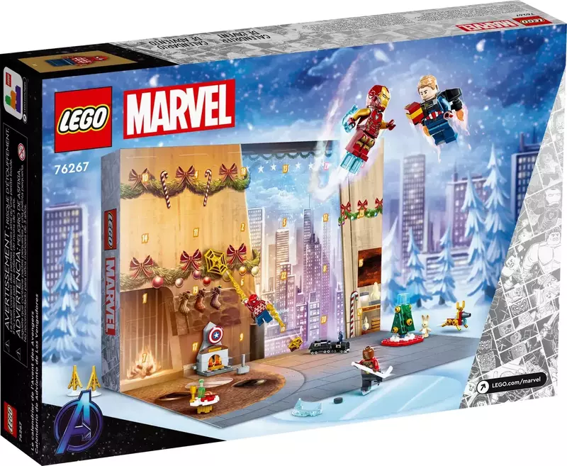 Новорічний календар LEGO Marvel Месники (76267) фото