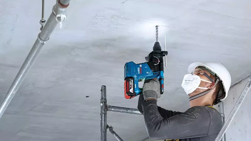 Перфоратор акумуляторний Bosch GBH 187-LI Professional 18V без АКБ та ЗП (0.611.923.020) фото