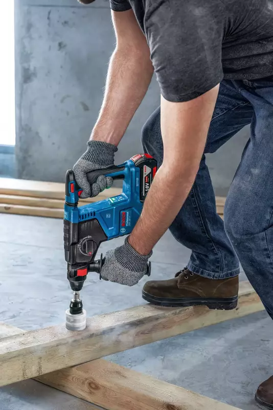 Перфоратор акумуляторний Bosch GBH 187-LI Professional 18V без АКБ та ЗП (0.611.923.020) фото