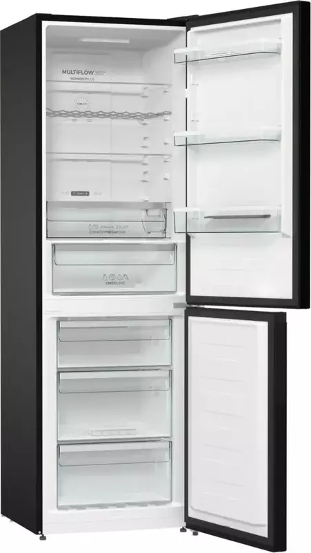Холодильник Gorenje NRK6192ABK4 - фото - №4