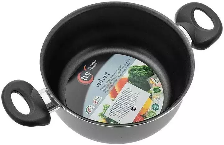 Каструля TVS Velvet 20 см, 2,7 л (без кришки) - фото - №5