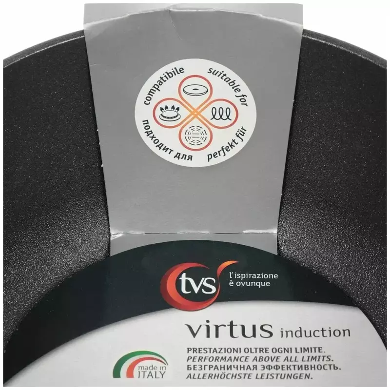 Каструля TVS Virtus 24 см, 4,5 л (без кришки) - фото - №2