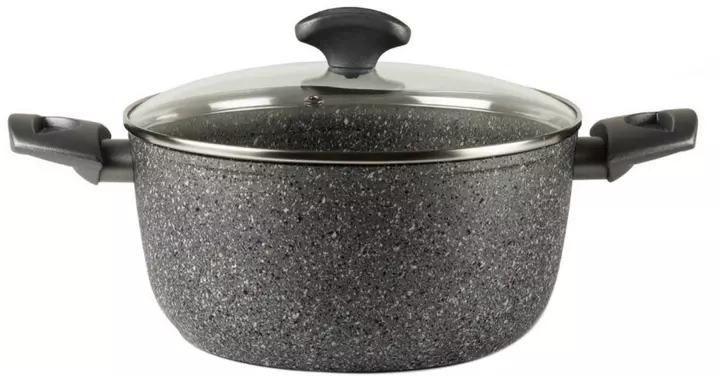 Каструля із кришкою TVS Mineralia Eco Induction 24 см, 4,5 л - фото - №0