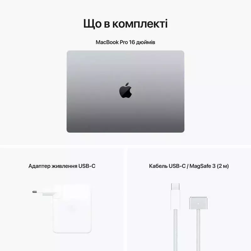 Apple MacBook Pro 16" M2 Pro 19GPU/32RAM/512GB Space Gray (Z174000MZ) 2023 Custom фото
