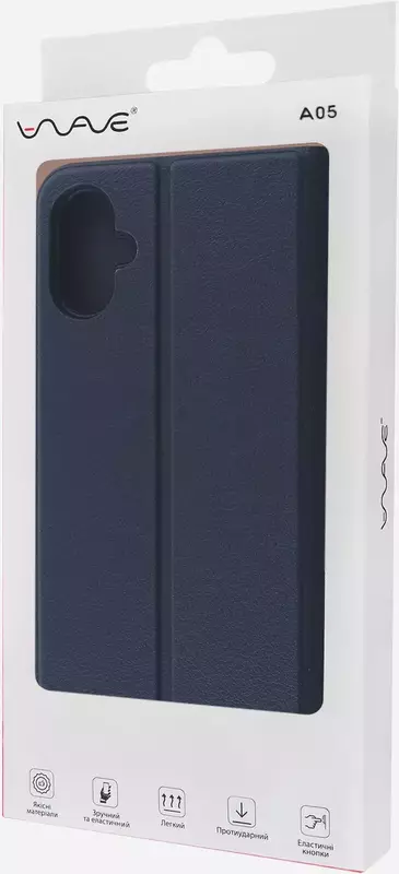 Чохол для Samsung A05 WAVE Stage Case (blue) фото