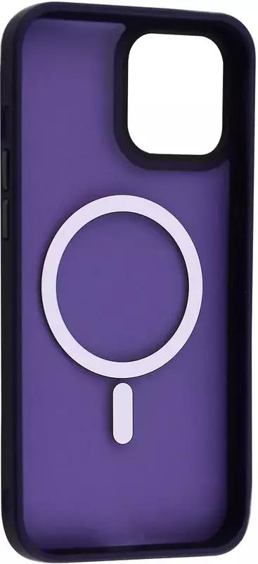Чохол для iPhone 12 Pro Max WAVE Matte Insane Case with MagSafe (deep purple) фото