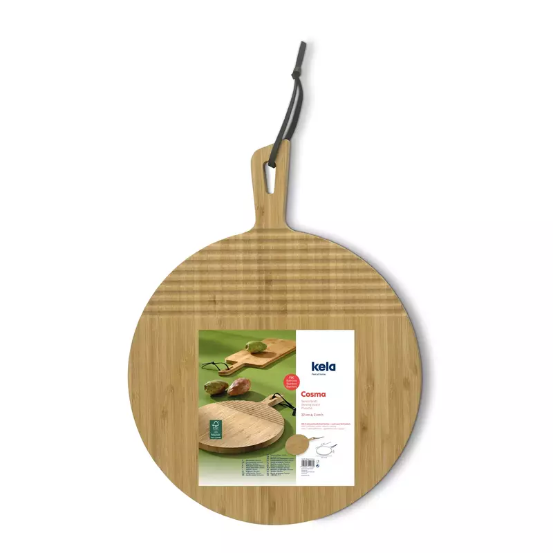 Разделочная доска KELA Cosma, 32 см, бамбук (12435) - фото - №3