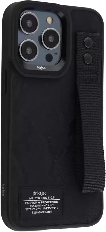Чохол для iPhone 15 Pro Max Kajsa Outdoor Collection (black) - фото - №0