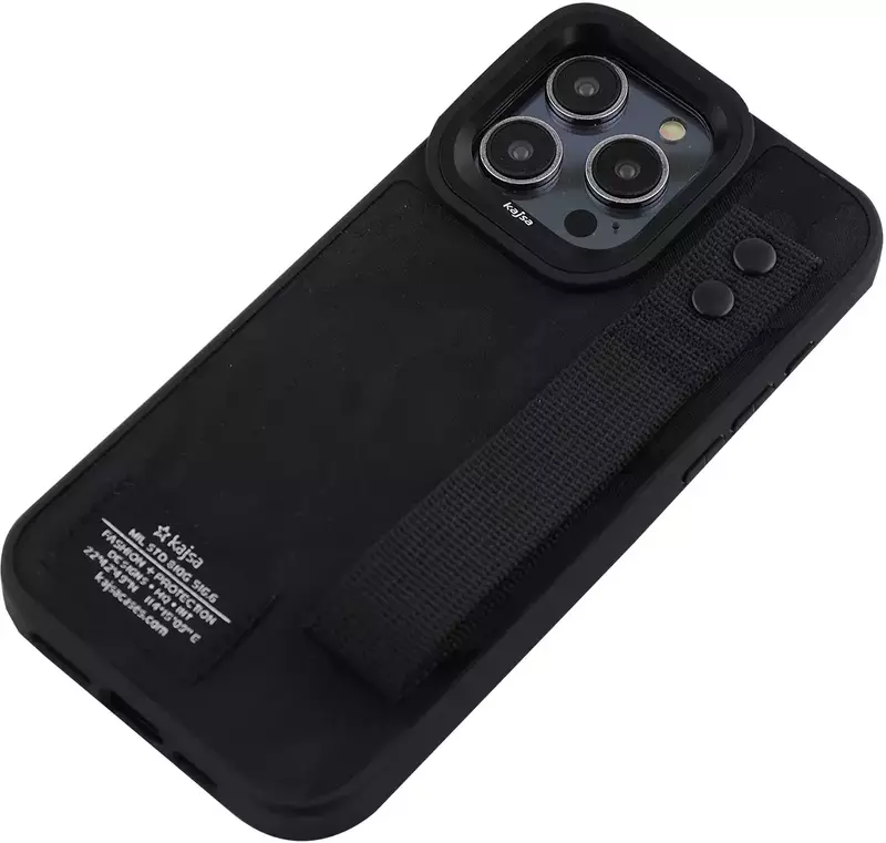 Чохол для iPhone 15 Pro Max Kajsa Outdoor Collection (black) - фото - №2