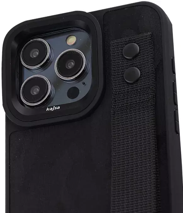 Чохол для iPhone 15 Pro Max Kajsa Outdoor Collection (black) - фото - №3