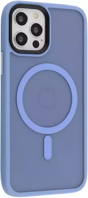 Чохол для iPhone 12/12 pro WAVE Matte Insane Case with MagSafe (sierra blue) фото