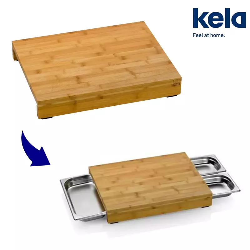 Обробна дошка KELA Kenina з піддонами 46х36х7 см (12553) - фото - №1