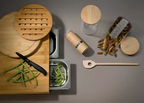 Обробна дошка KELA Kenina з піддонами 46х36х7 см (12553) - фото - №4