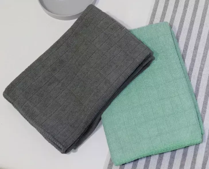 Ганчір'я універсальне KELA Supor (мікрофібра), м'ятно-зелене, 35x35 см, 4 шт (12731) - фото - №1