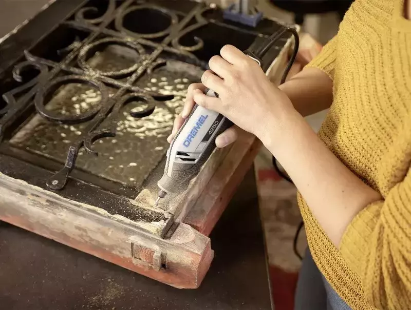 Багатофункціональний інструмент Dremel 4250 6-128, 175Вт + 128 насадок + 6 приставок (F.013.425.0JN) - фото - №8