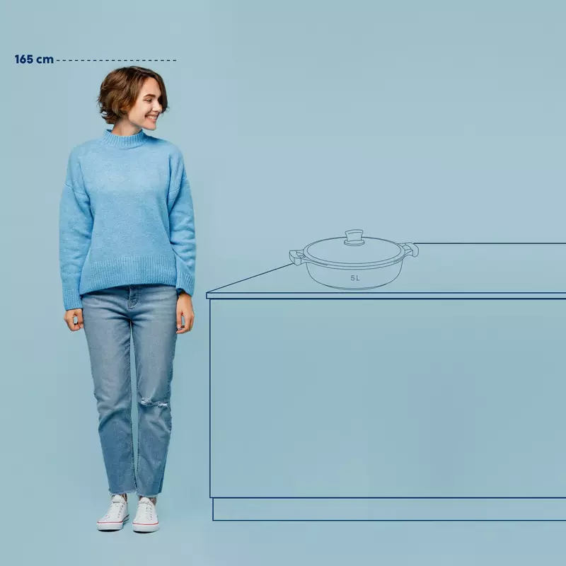 Каструля з кришкою KELA Stella Nova, 32 см, 5 л (12226) - фото - №8