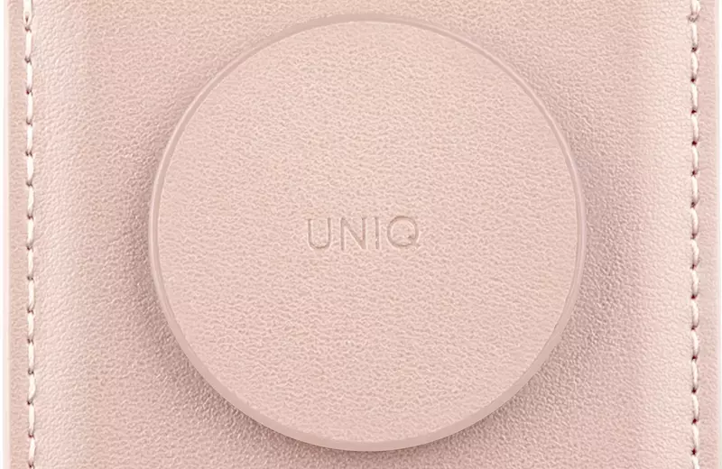 Чохол-гаманець UNIQ FLIXA MAGNETIC CARD HOLDER AND POP-OUT GRIP-STAND - BLUSH PINK (UNIQ-FLIXA-PINK) фото